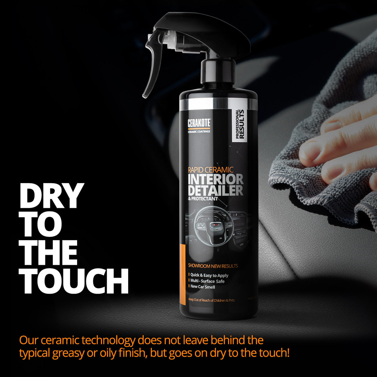 CERAKOTE Rapid Ceramic Interior Detailer