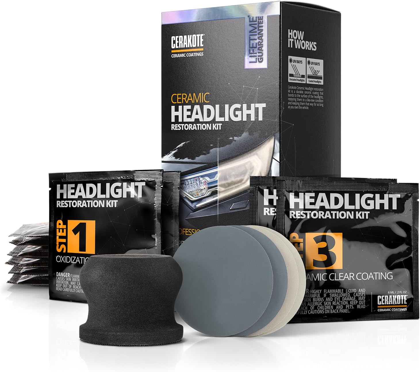 CERAKOTE Ceramic Headlight Restoration