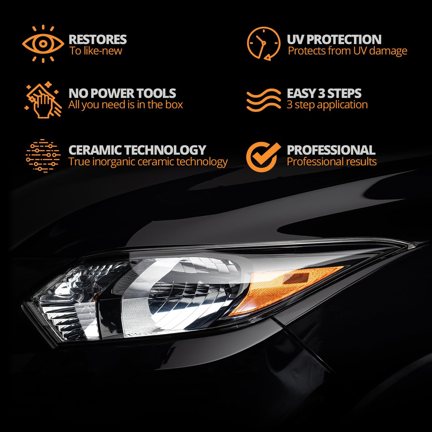 CERAKOTE Ceramic Headlight Restoration